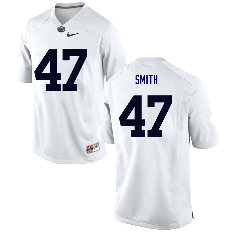 NCAA Nike Men's Penn State Nittany Lions Brandon Smith #47 College Football Authentic White Stitched Jersey MUC0498ZH